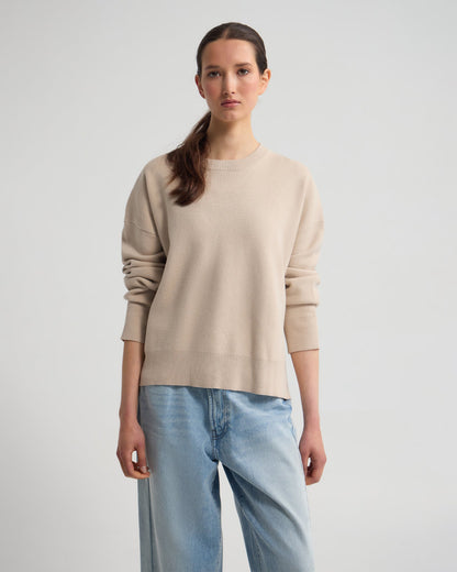 Lexie Cotton Crew Neck Knit