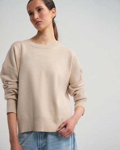Lexie Cotton Crew Neck Knit