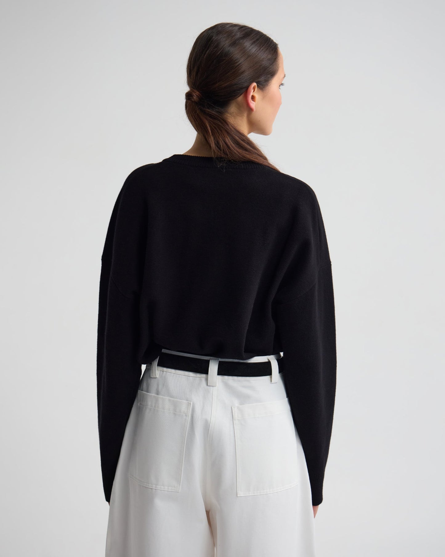 Lexie Cotton Crew Neck Knit