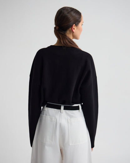 Lexie Cotton Crew Neck Knit