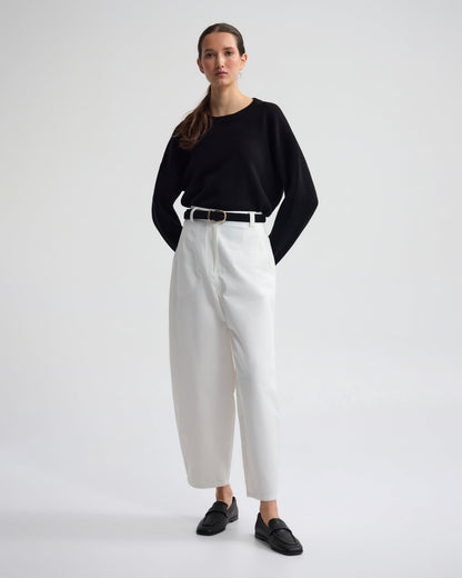 Lexie Cotton Crew Neck Knit