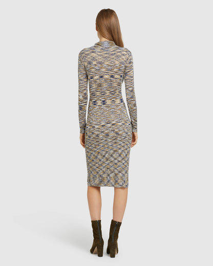Penny Knitted Turtle Neck Dress