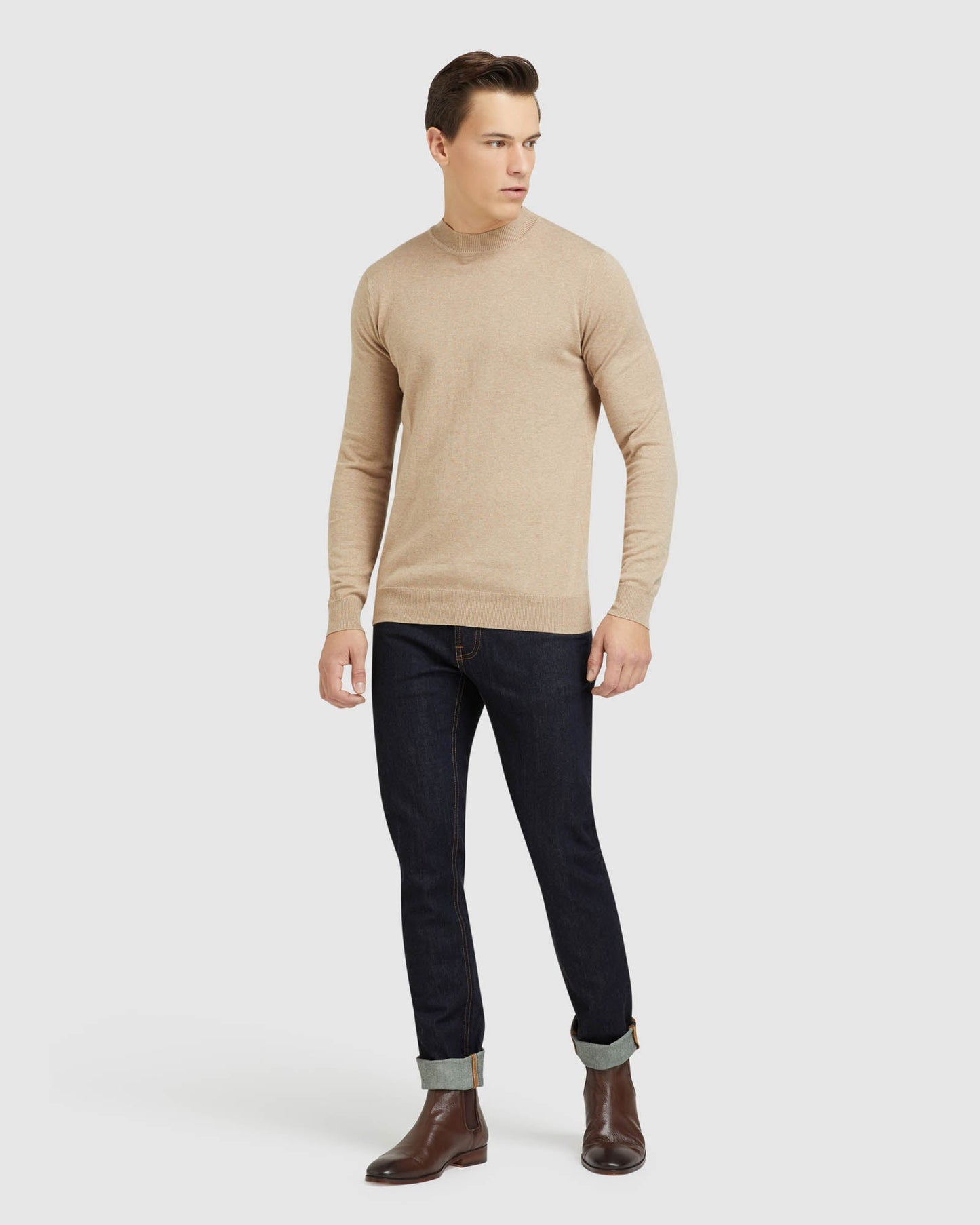 Bart Funnel Neck Knit