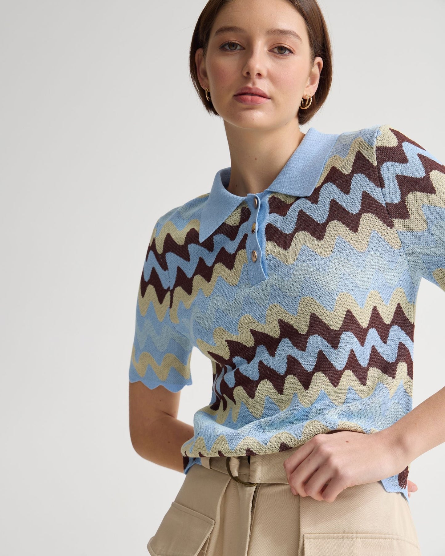 Ashley Knitted Polo