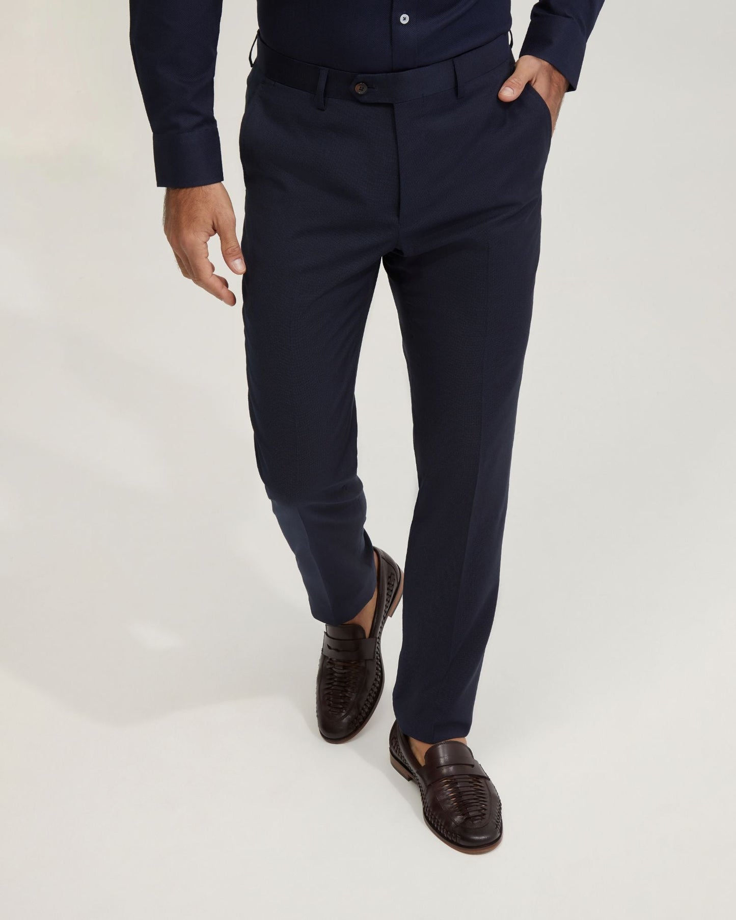 Coleridge Washable Wool Suit Trousers