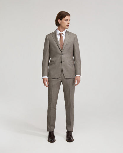 Byron Luxury Half Cnvs Wool Suit Jacket