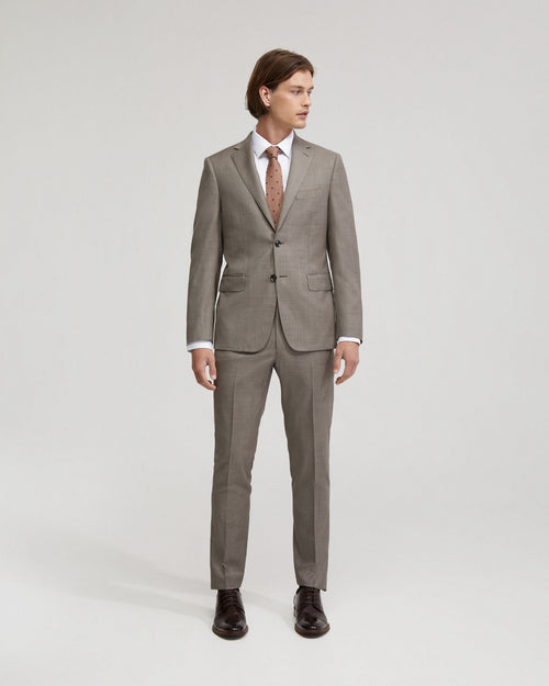 Byron Luxury Half Cnvs Wool Suit Jacket