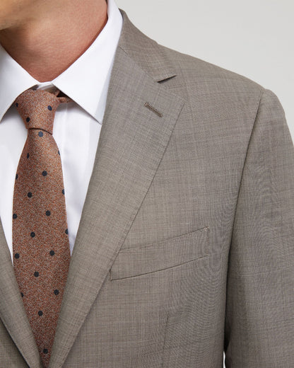 Byron Luxury Half Cnvs Wool Suit Jacket