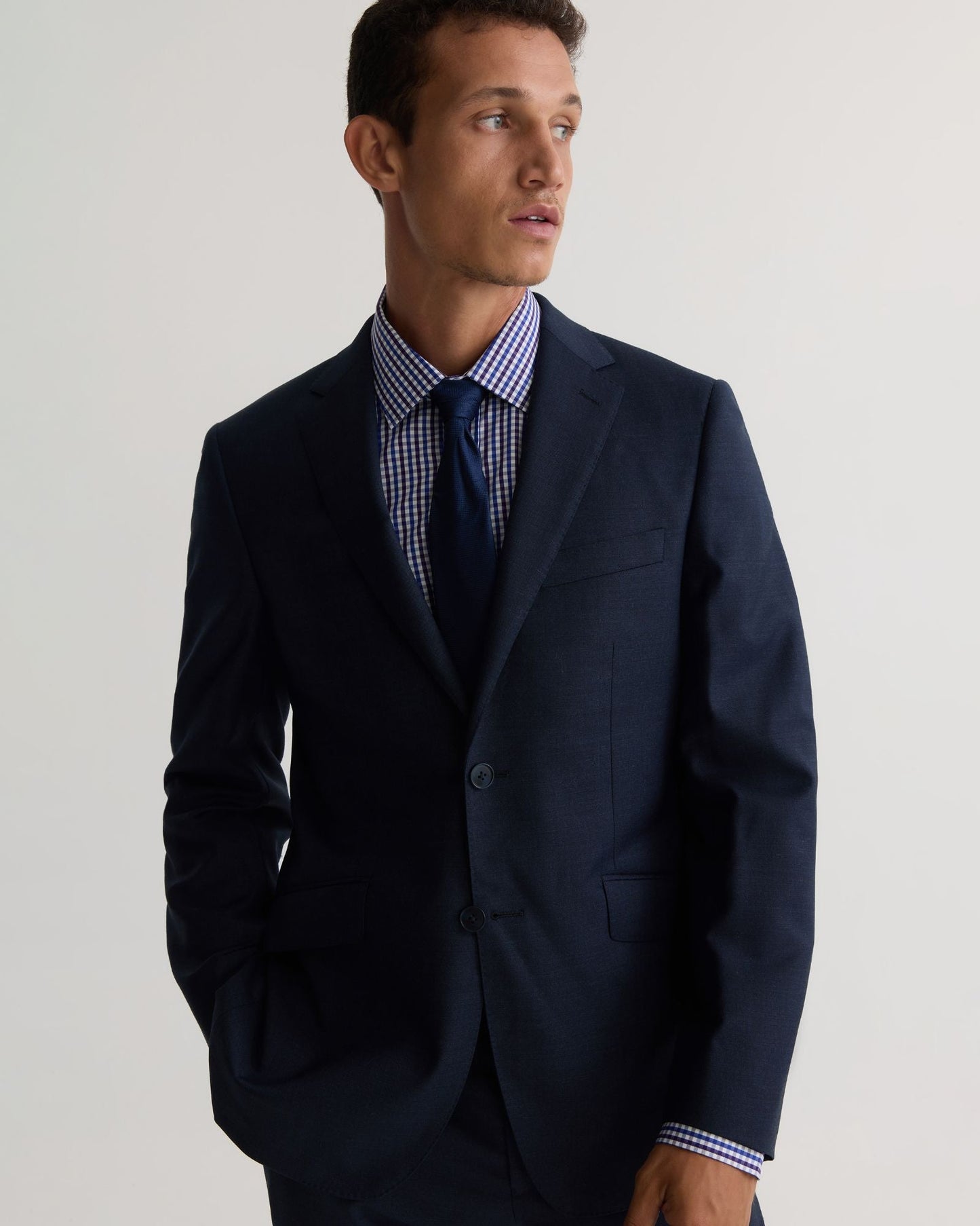 Hopkins Luxury Half Canvas Suit Jacket