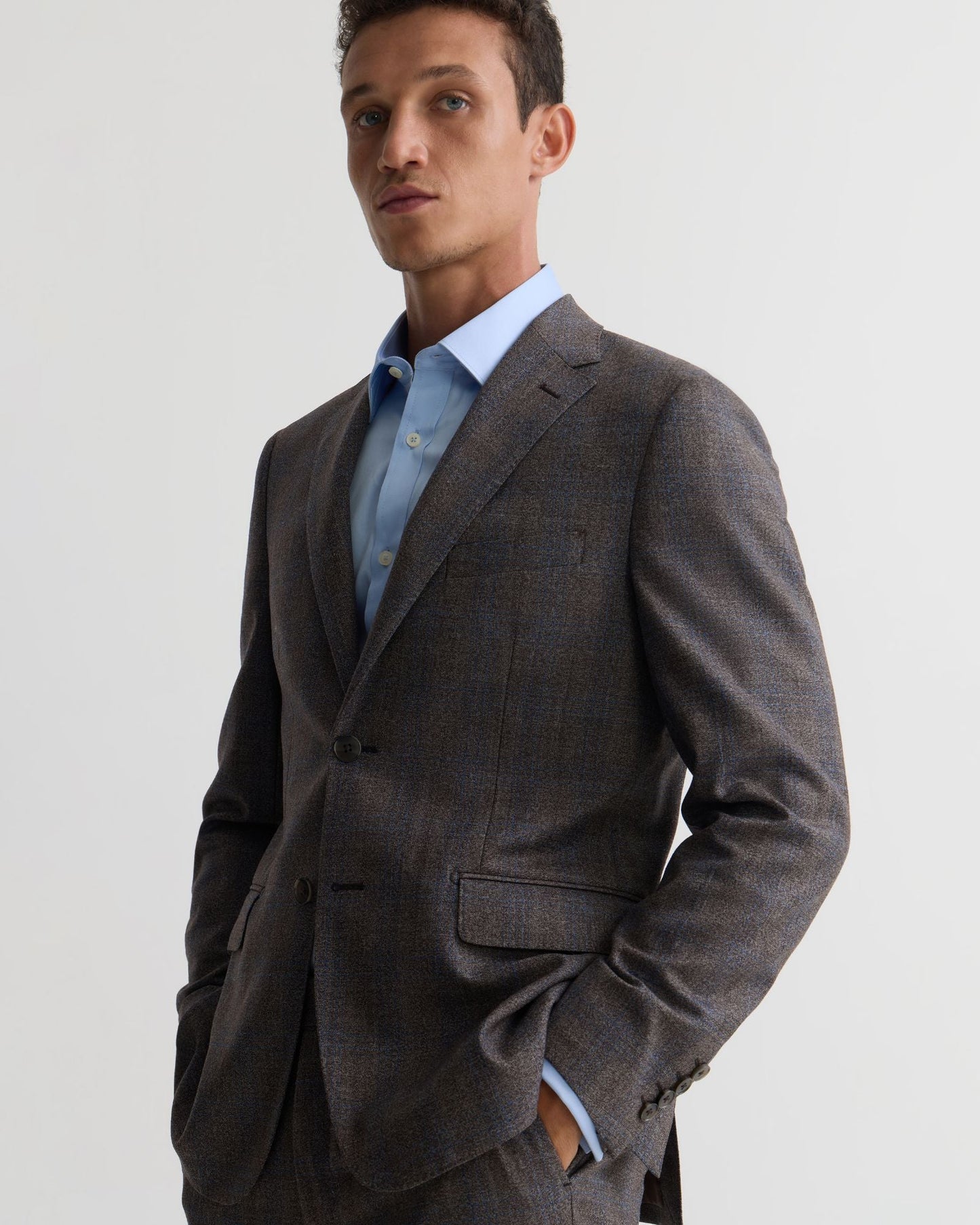 Byron Luxury Half Canvas Suit Jacket