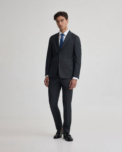 Byron 1/2 Canvas Wool Suit Jacket