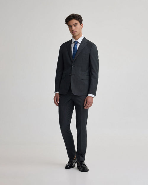 Byron 1/2 Canvas Wool Suit Jacket