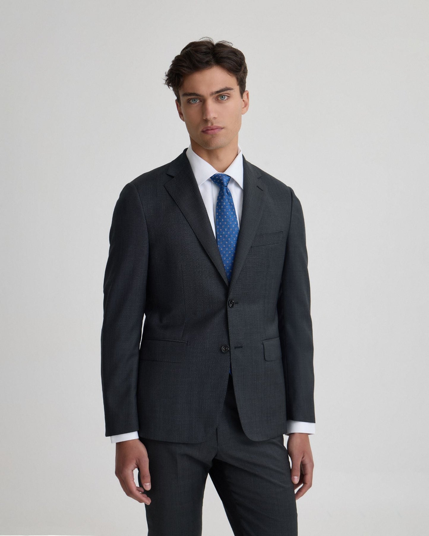 Byron 1/2 Canvas Wool Suit Jacket