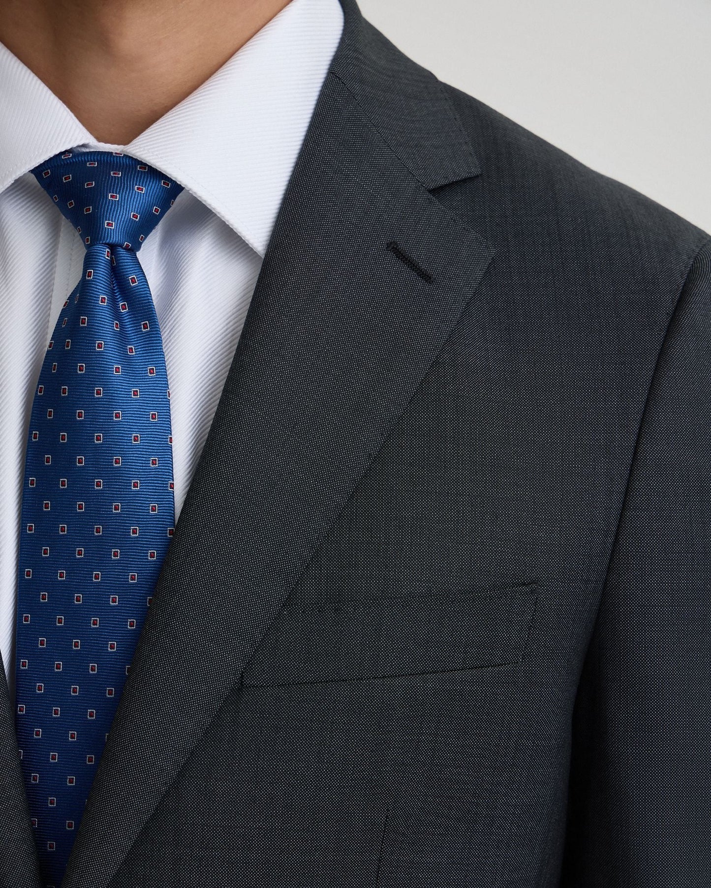 Byron 1/2 Canvas Wool Suit Jacket