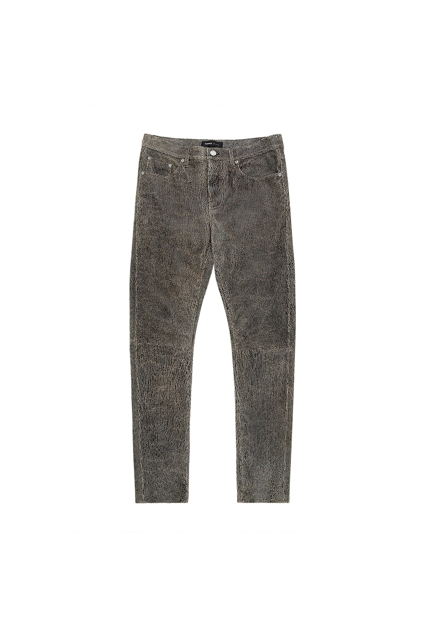 P001 Slim Fit Leather Pant