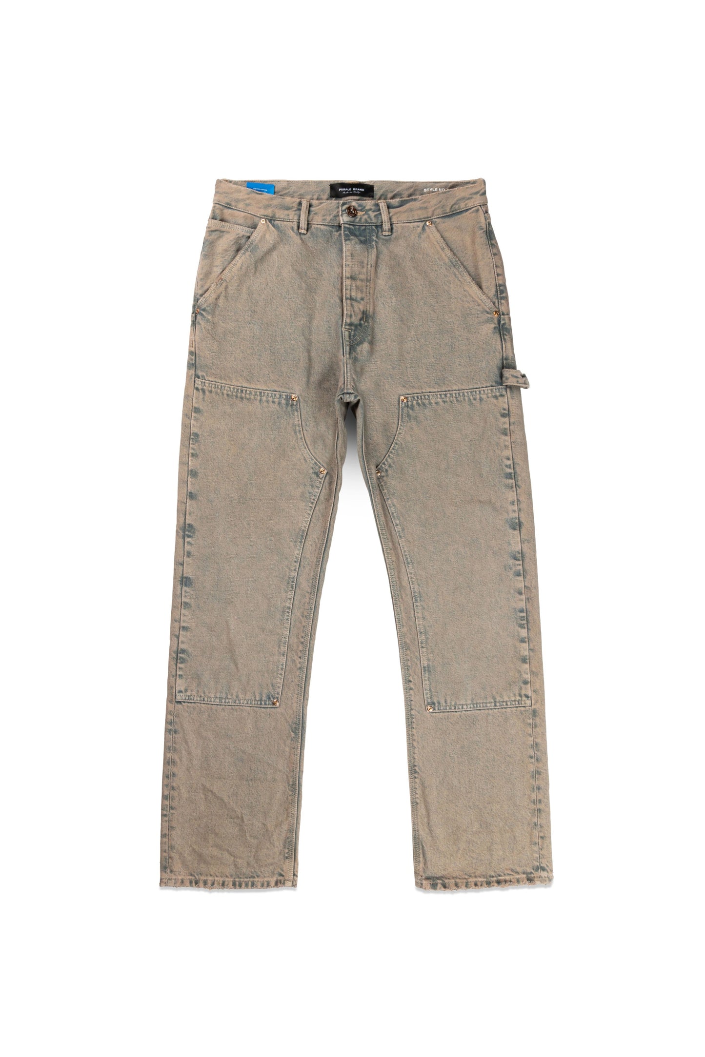 P015 Brown Rice Overdyed Indigo