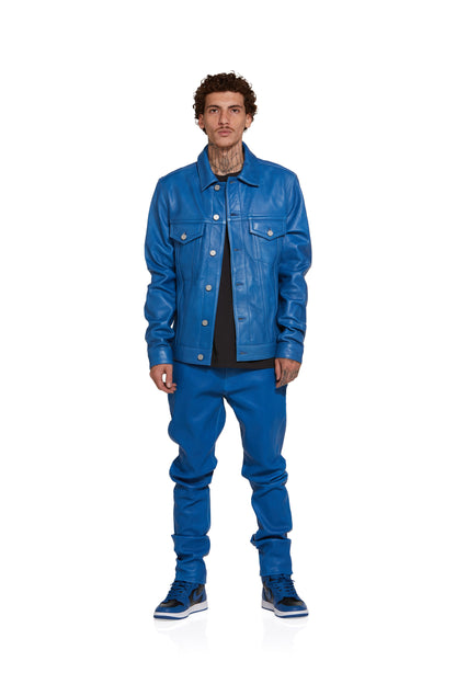 Leather Trucker Jacket