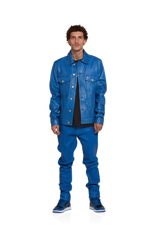 Leather Trucker Jacket