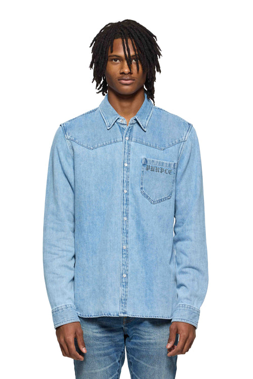 P054 Long Sleeve Western Shirt