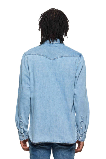 P054 Long Sleeve Western Shirt