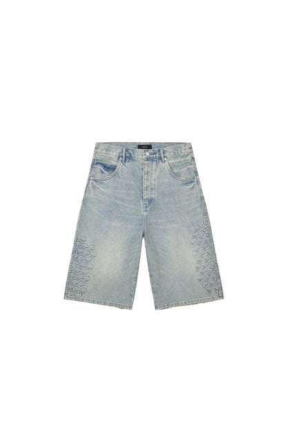 P070 Monogram Embossed Short