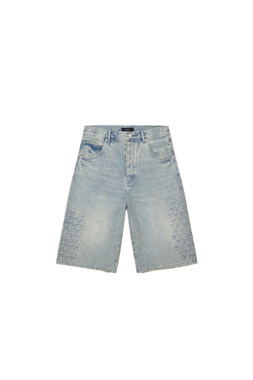 P070 Monogram Embossed Short