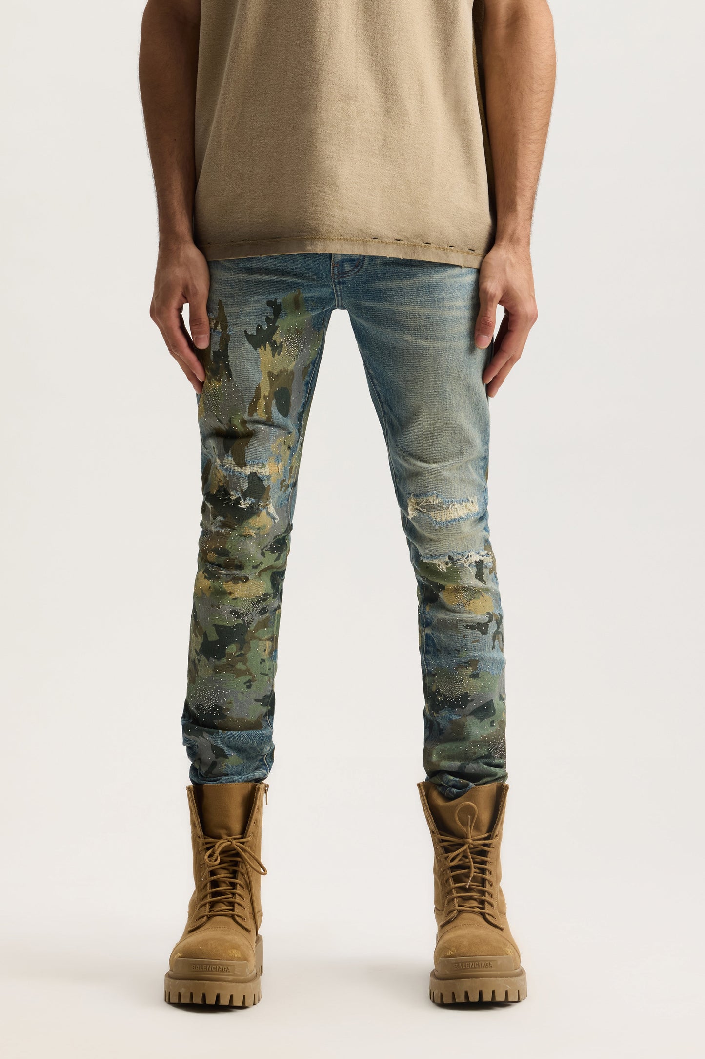 P001 Embellished Camo