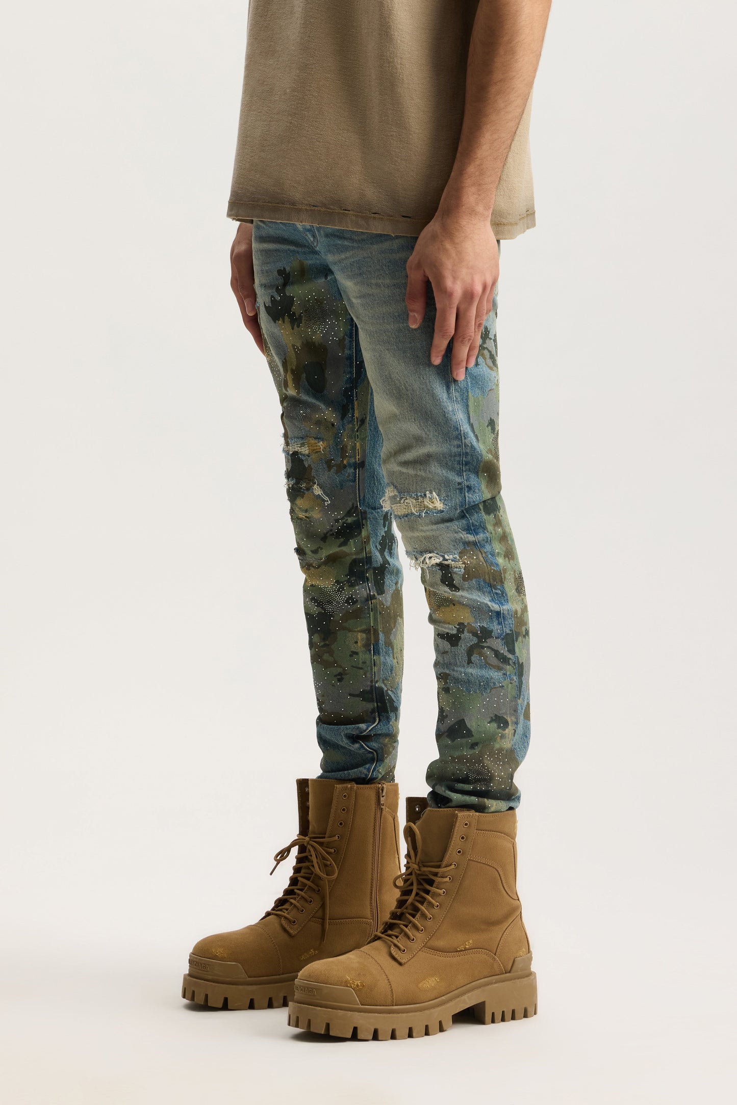 P001 Embellished Camo