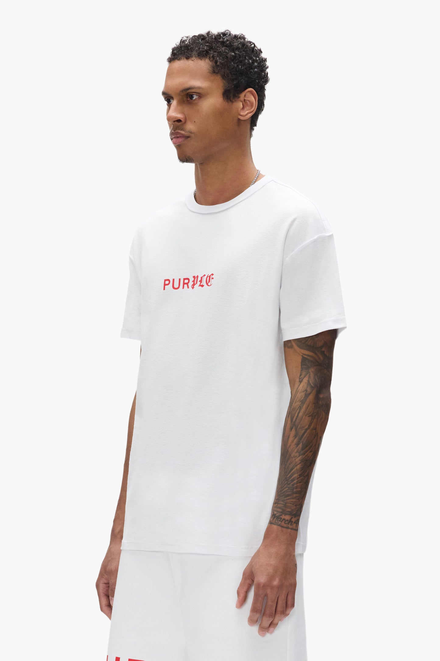 Half & Half Wordmark Tee