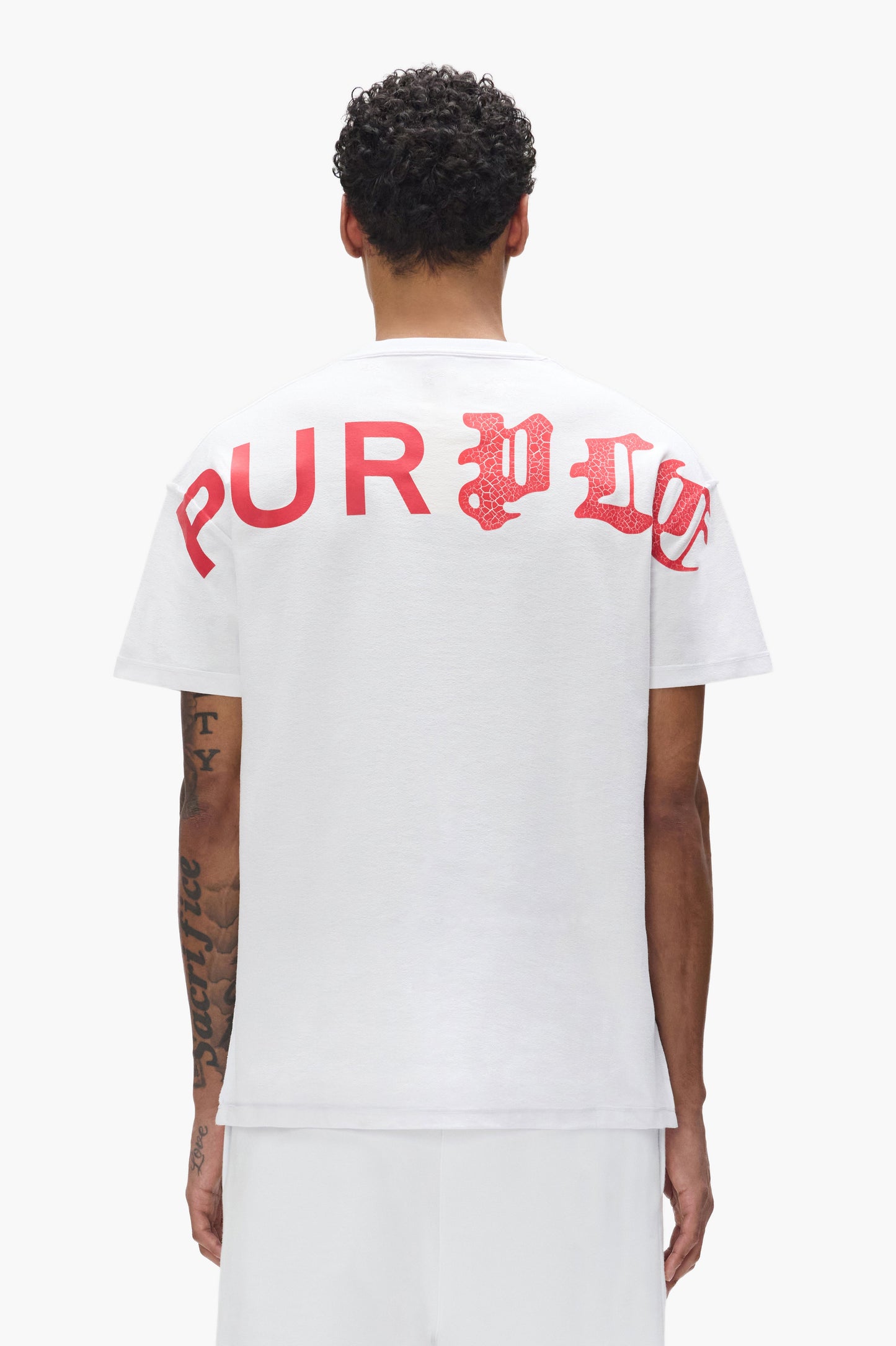 Half & Half Wordmark Tee