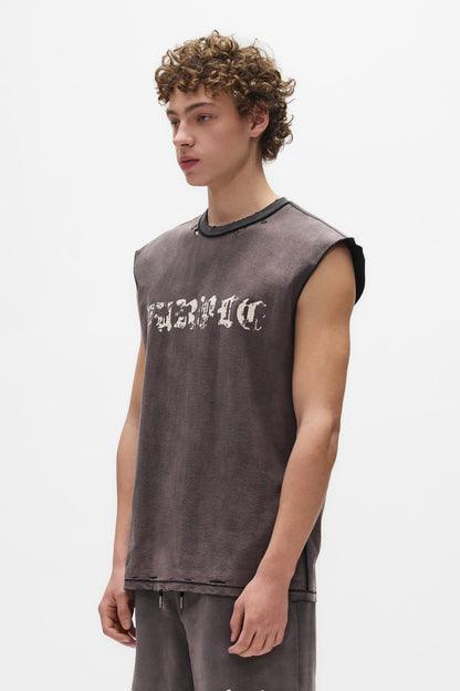 Worn Gothic Tank Top
