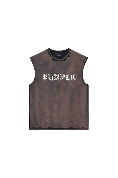 Worn Gothic Tank Top