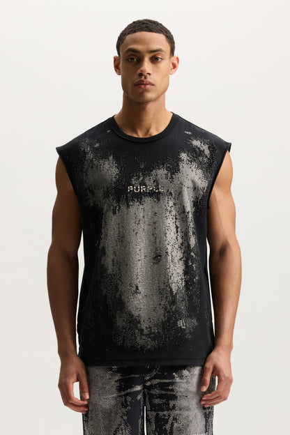 Worn Crystals Tank Top