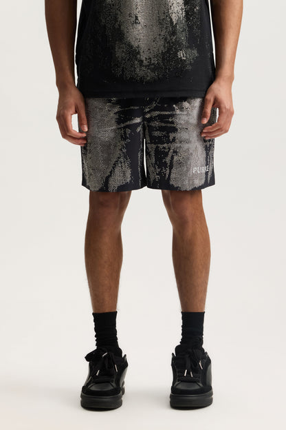 Worn Crystals All Around Short