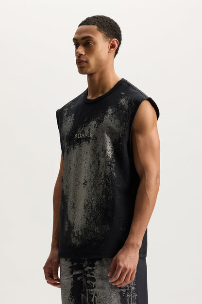 Worn Crystals Tank Top