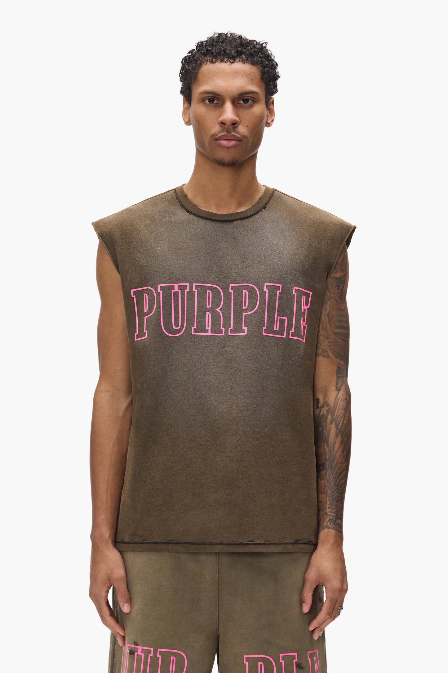 Slab Outline Tank Top