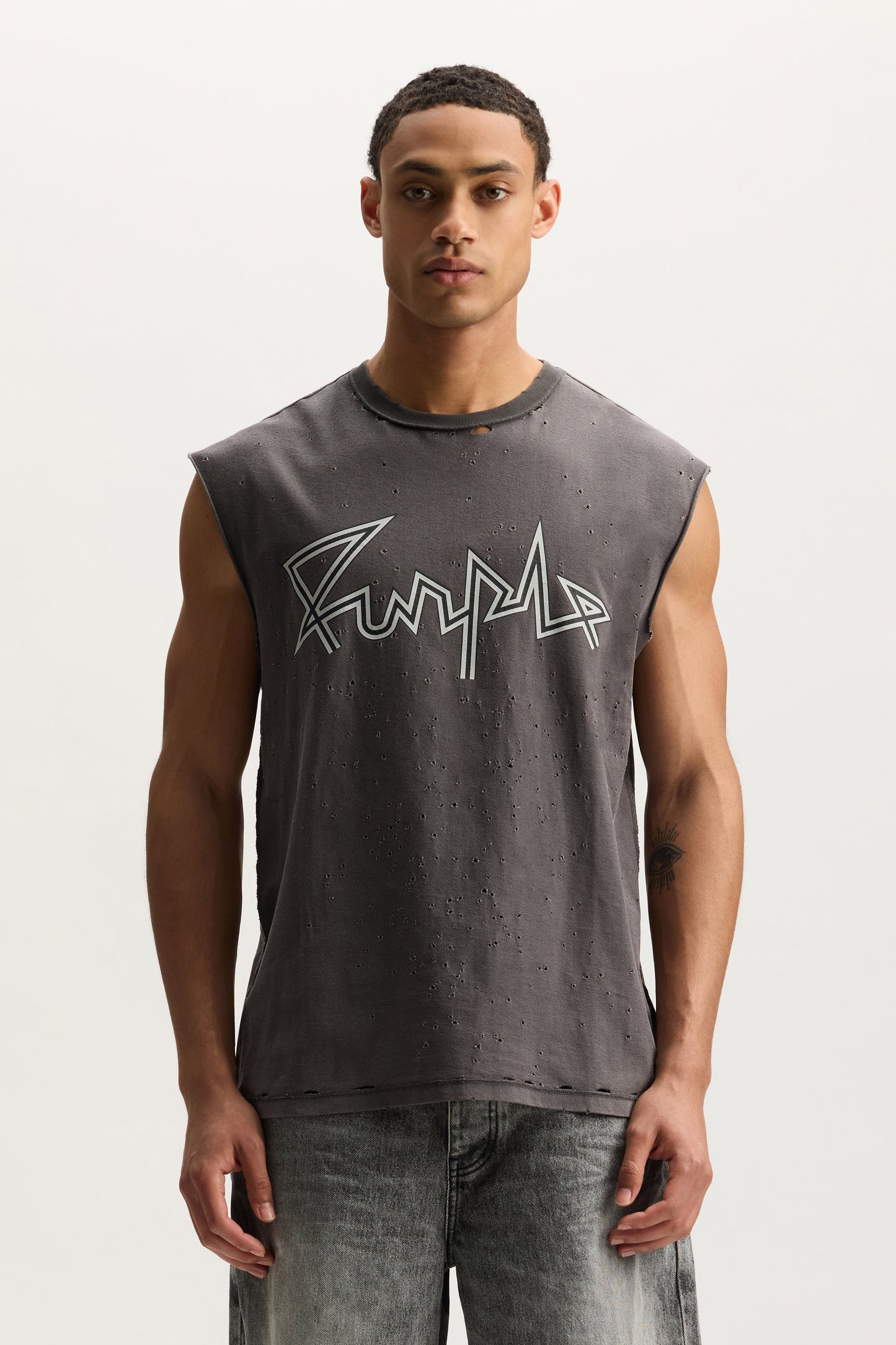 Voltage Script Tank Top