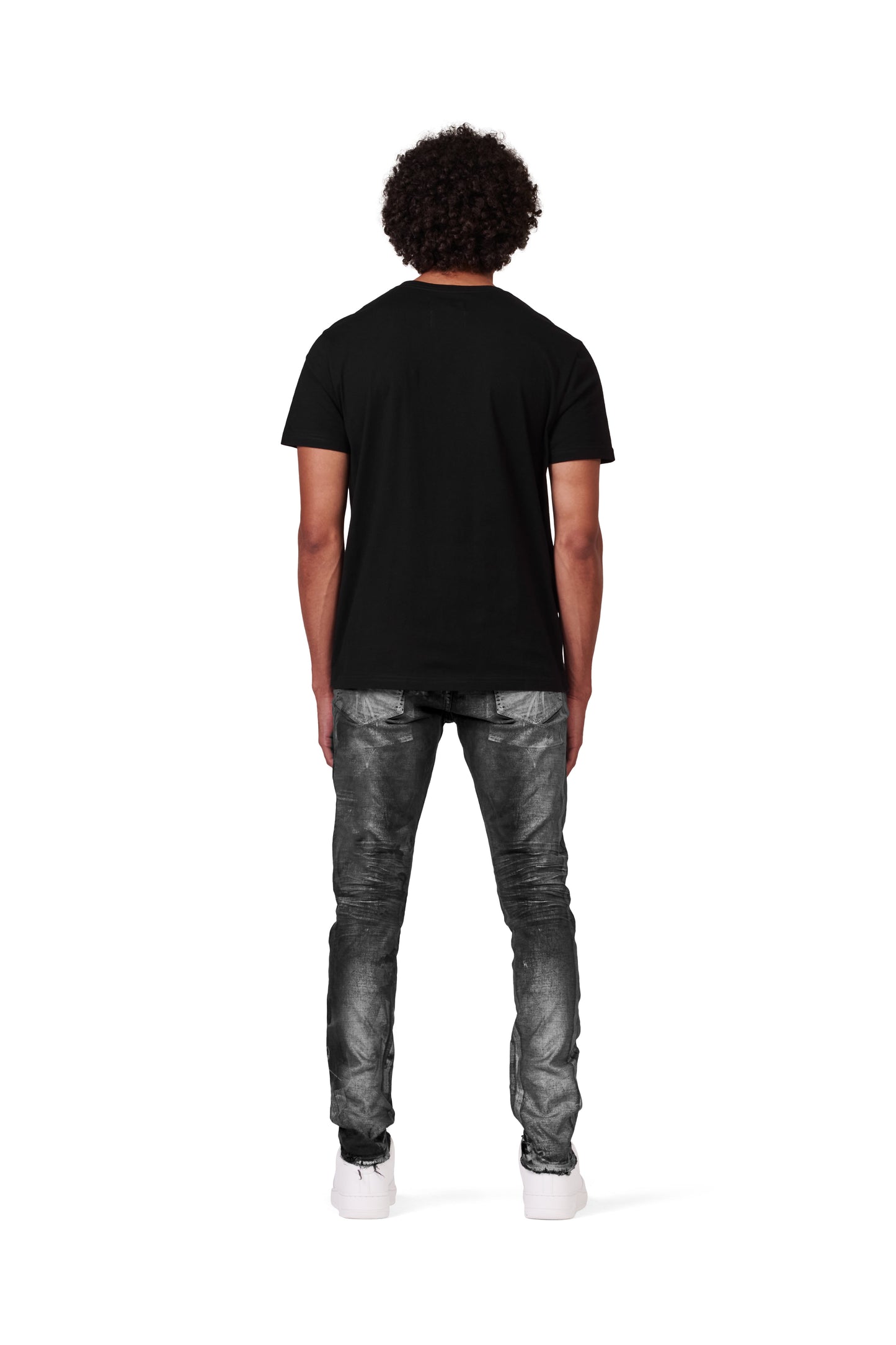 P113 REGULAR FIT T-SHIRT 3 PACK - Black