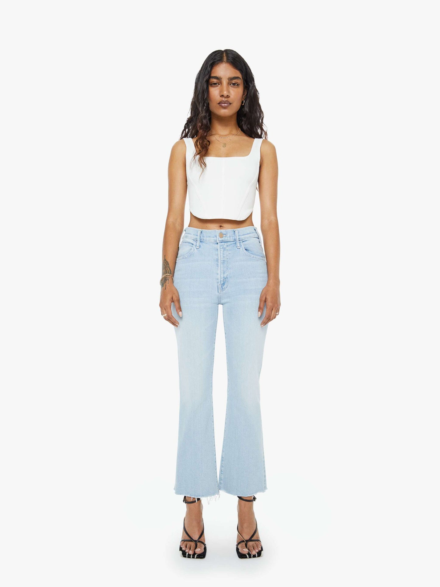 PETITES The Lil Hustler Ankle Fray - Ball's In Your Court