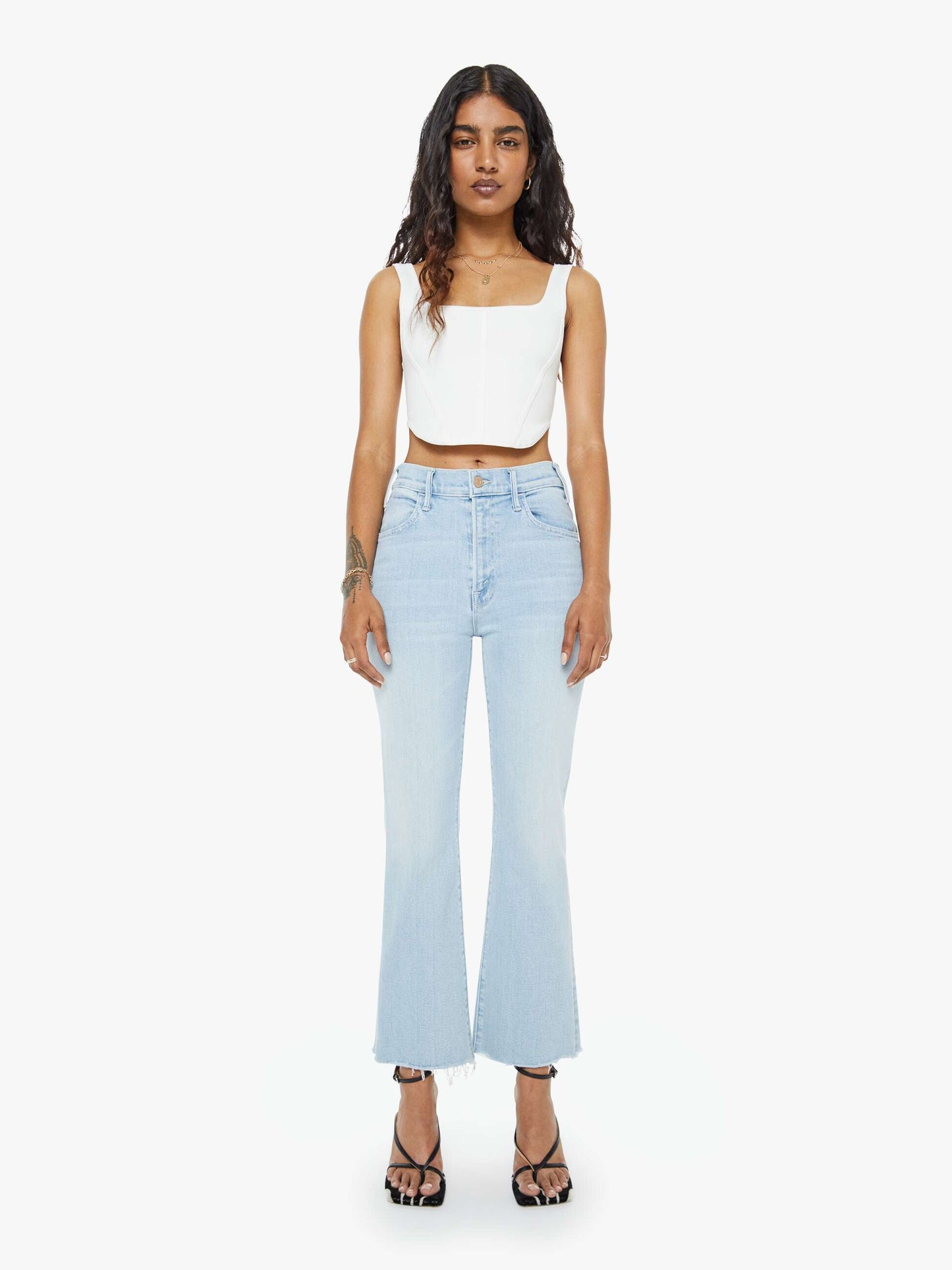 PETITES The Lil Hustler Ankle Fray - Ball's In Your Court