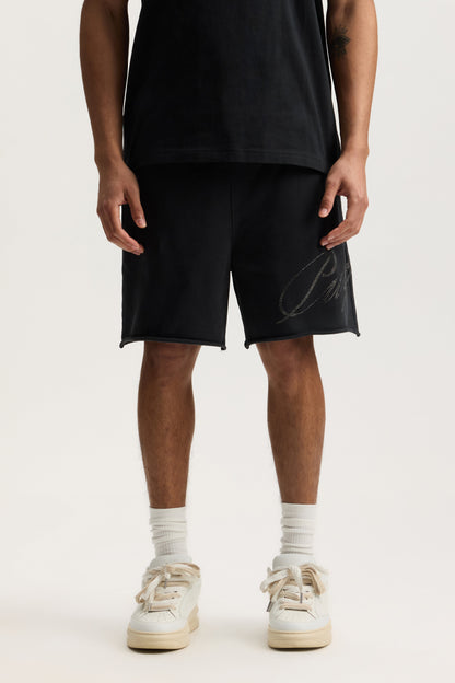 Crystal Slanted Script Short