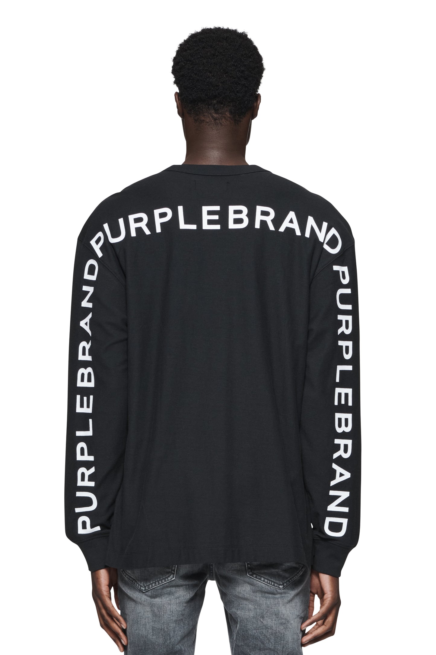 Wordmark Repeat Long Sleeve T-Shirt