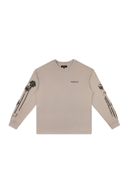 Beaded Palms Long Sleeve