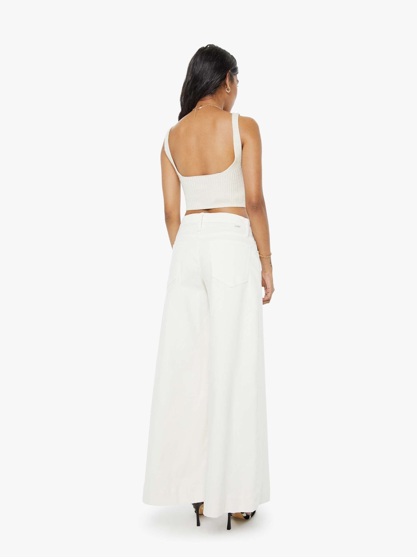 PETITES The Lil Mid Rise Headliner Sneak - Cream Puffs