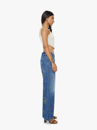 PETITES The Lil Rerun Zip Sneak - Field Of Flowers