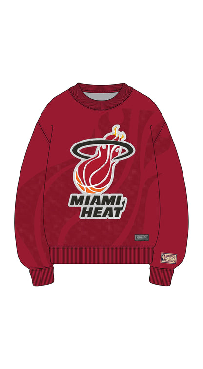 Miami Heat Crewneck Sweater