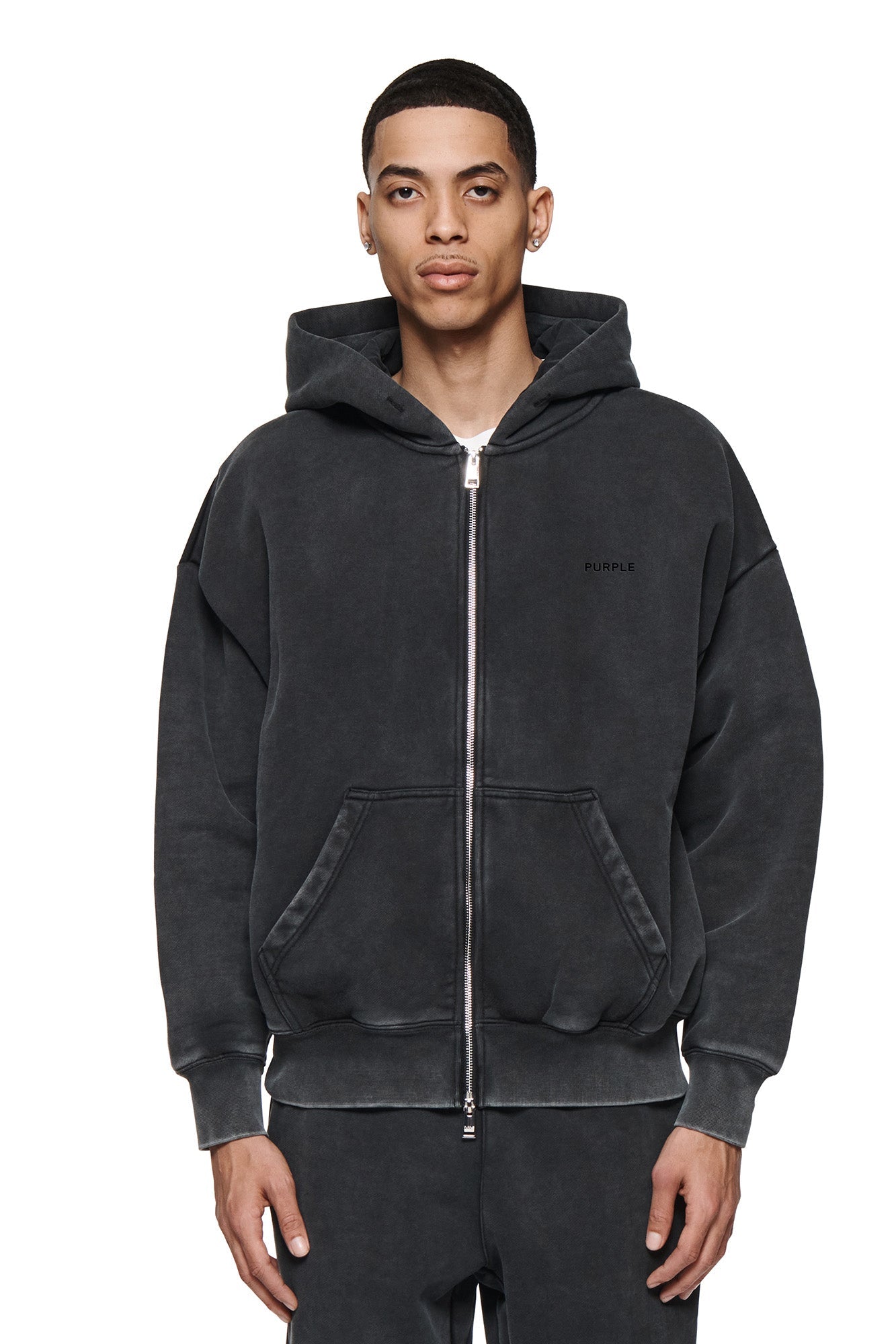 Blank Zip-Up Hoodie