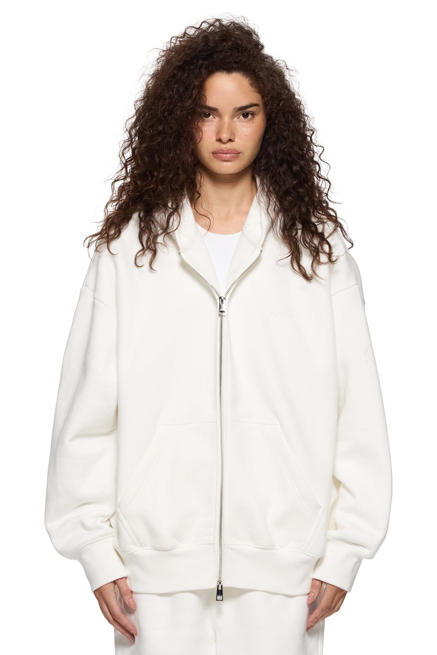 Blank Zip-Up Hoodie