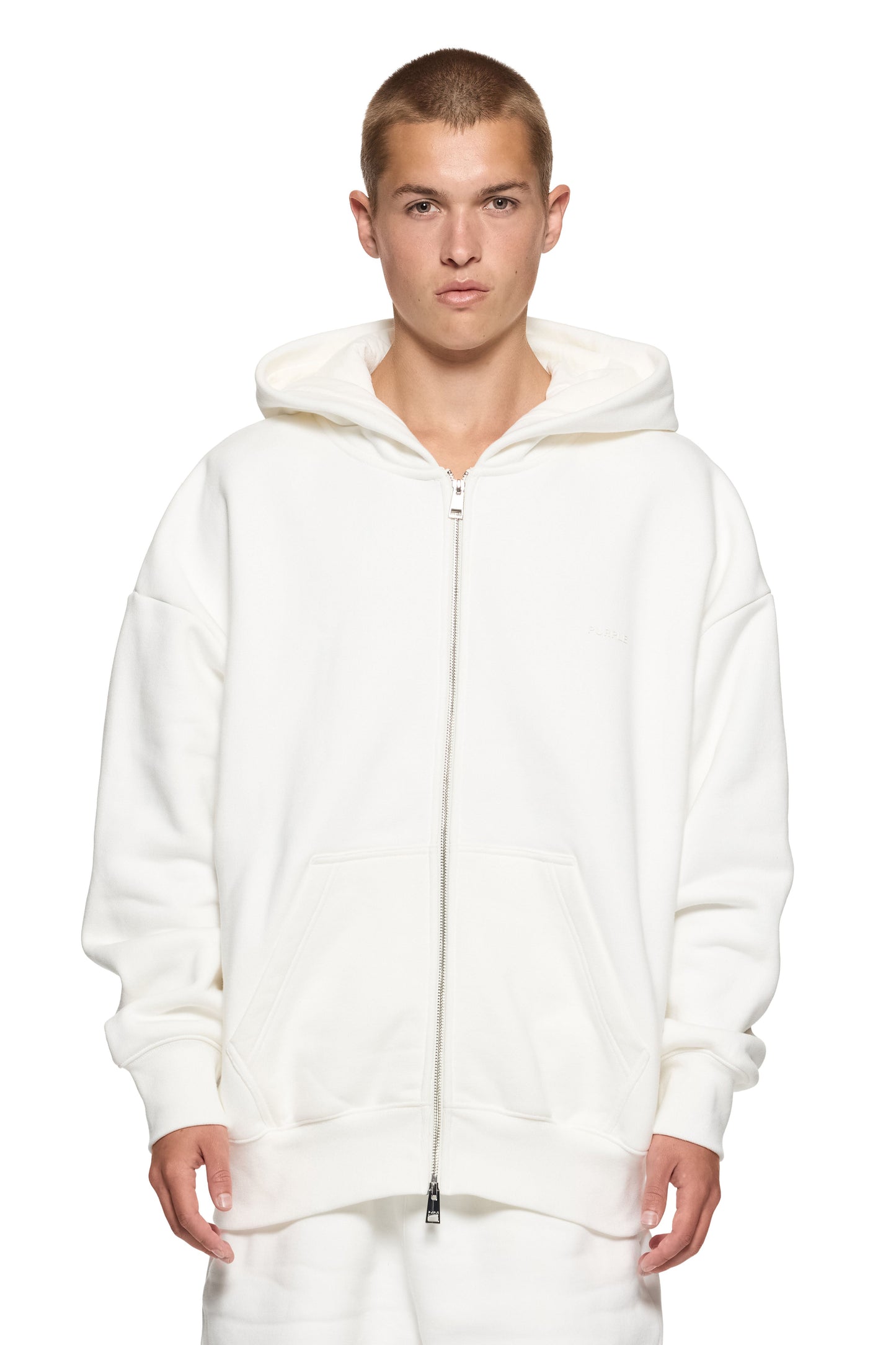Blank Zip-Up Hoodie