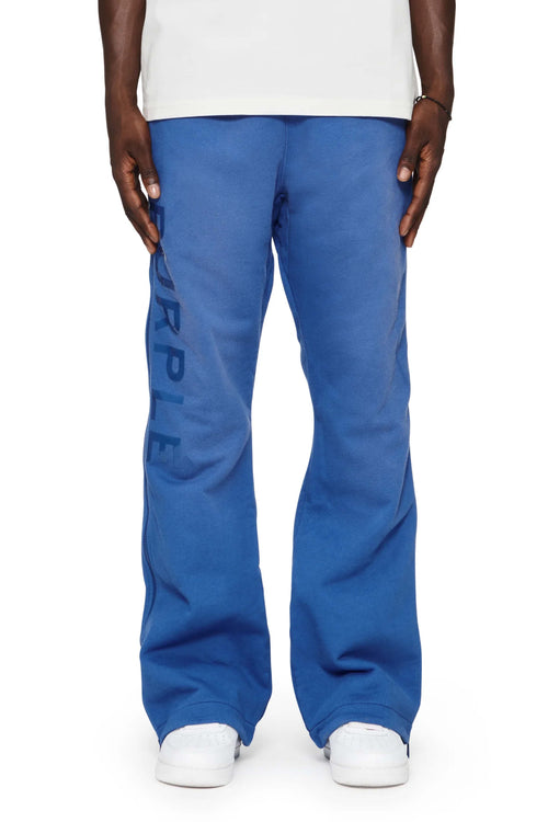 Faded Wordmark Flared Sweatpants